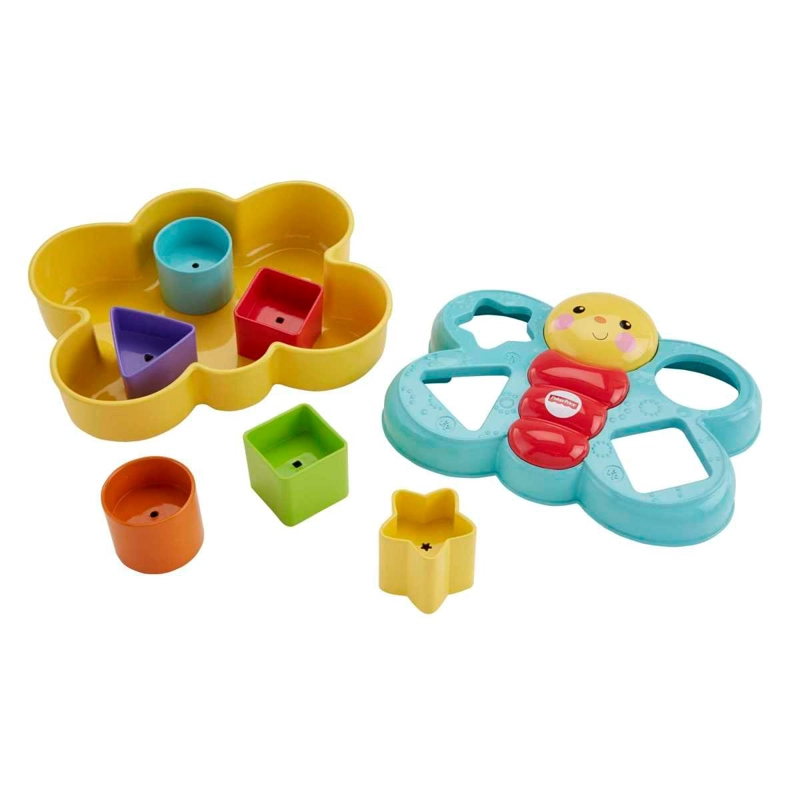 JUGUETE DIDACTICO FISHER PRICE MARIPOSA BLOQUES PARA BEBE - 9