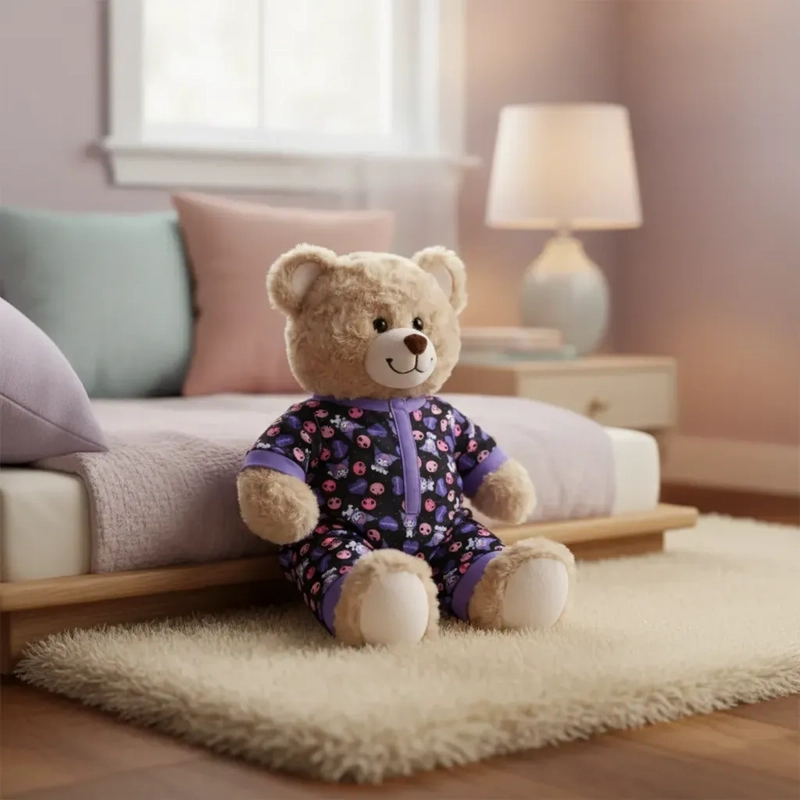 PIJAMA MORADO KUROMI BUILD-A-BEAR - 2