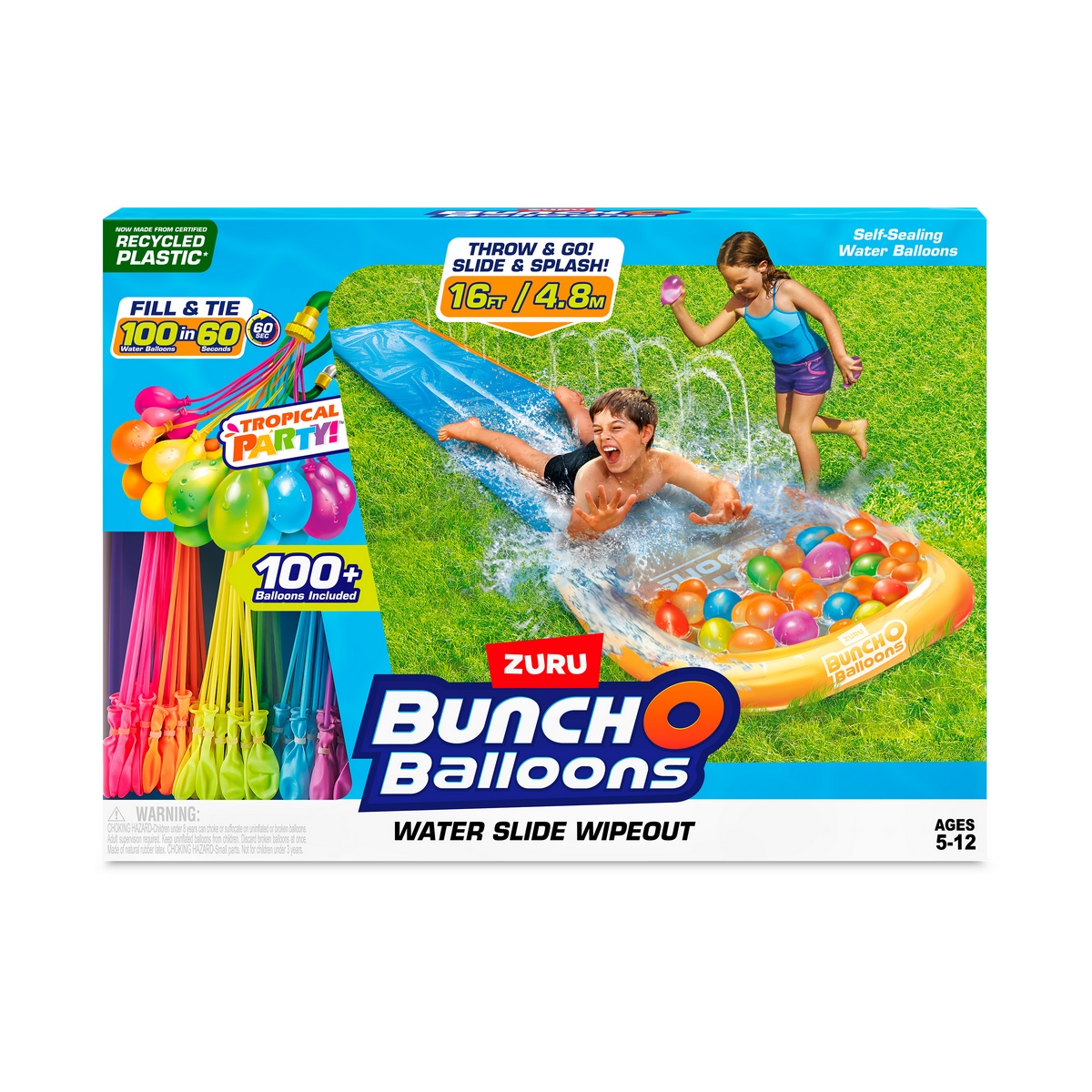 DESLIZADOR DE AGUA BUNCH O BALLOONS CON 3 BOQUILLAS RAPIDAS - 4