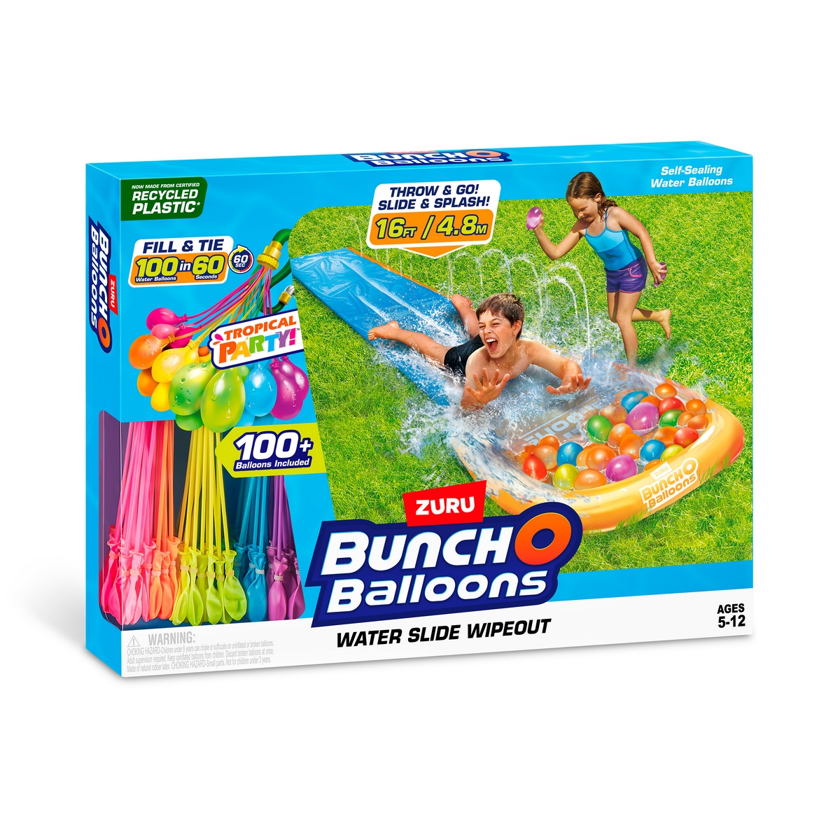 DESLIZADOR DE AGUA BUNCH O BALLOONS CON 3 BOQUILLAS RAPIDAS - 5