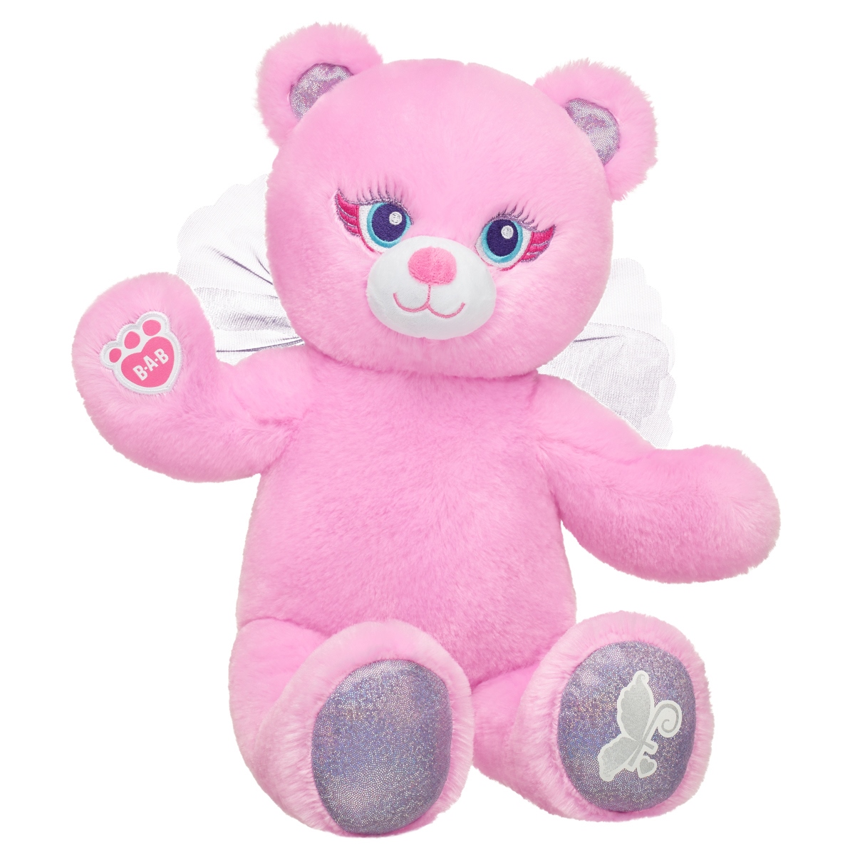 PELUCHE BUILD A BEAR OSO ROSA HADAS FAIRY FRIENDS 2 - 1