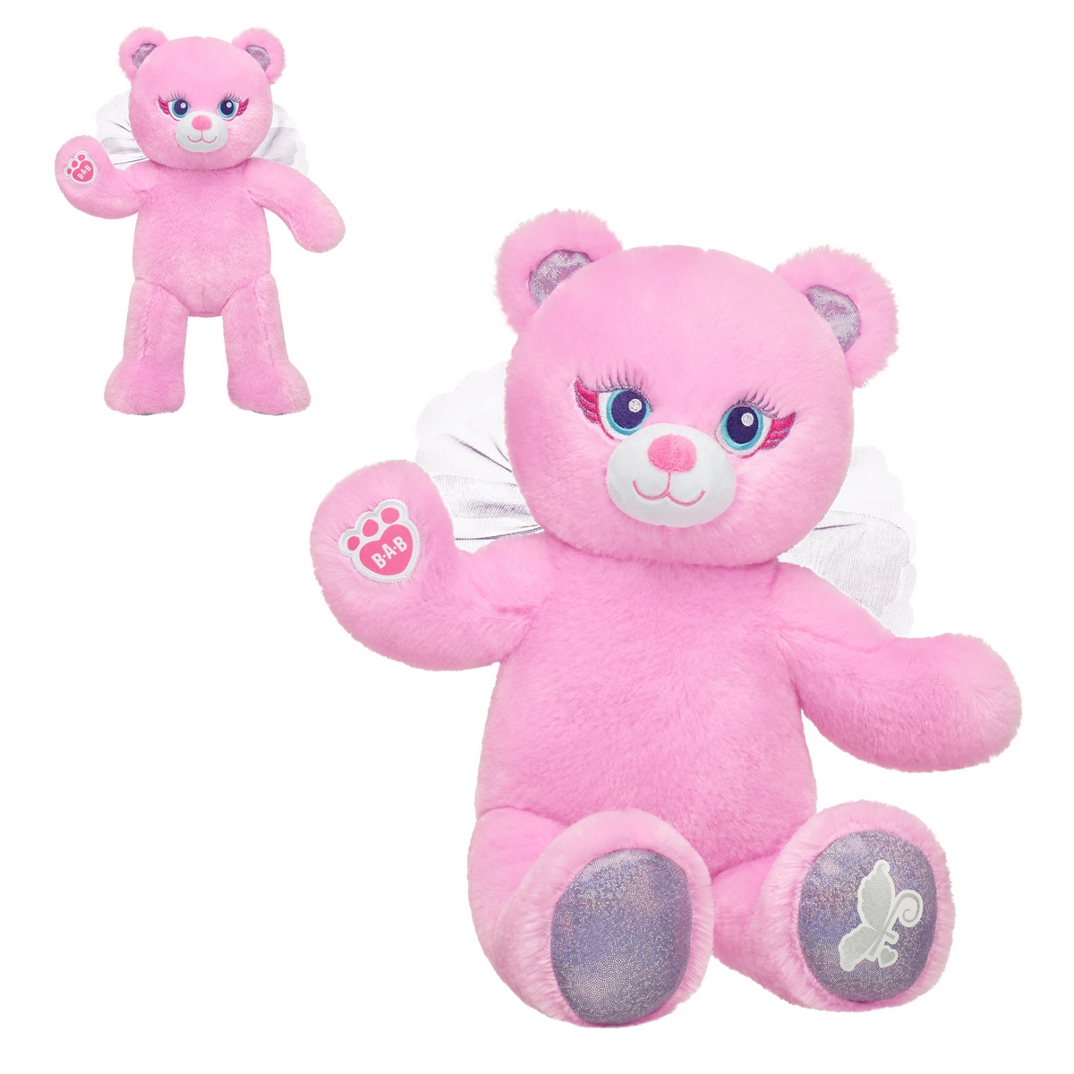 PELUCHE BUILD A BEAR OSO ROSA HADAS FAIRY FRIENDS 2 - 2