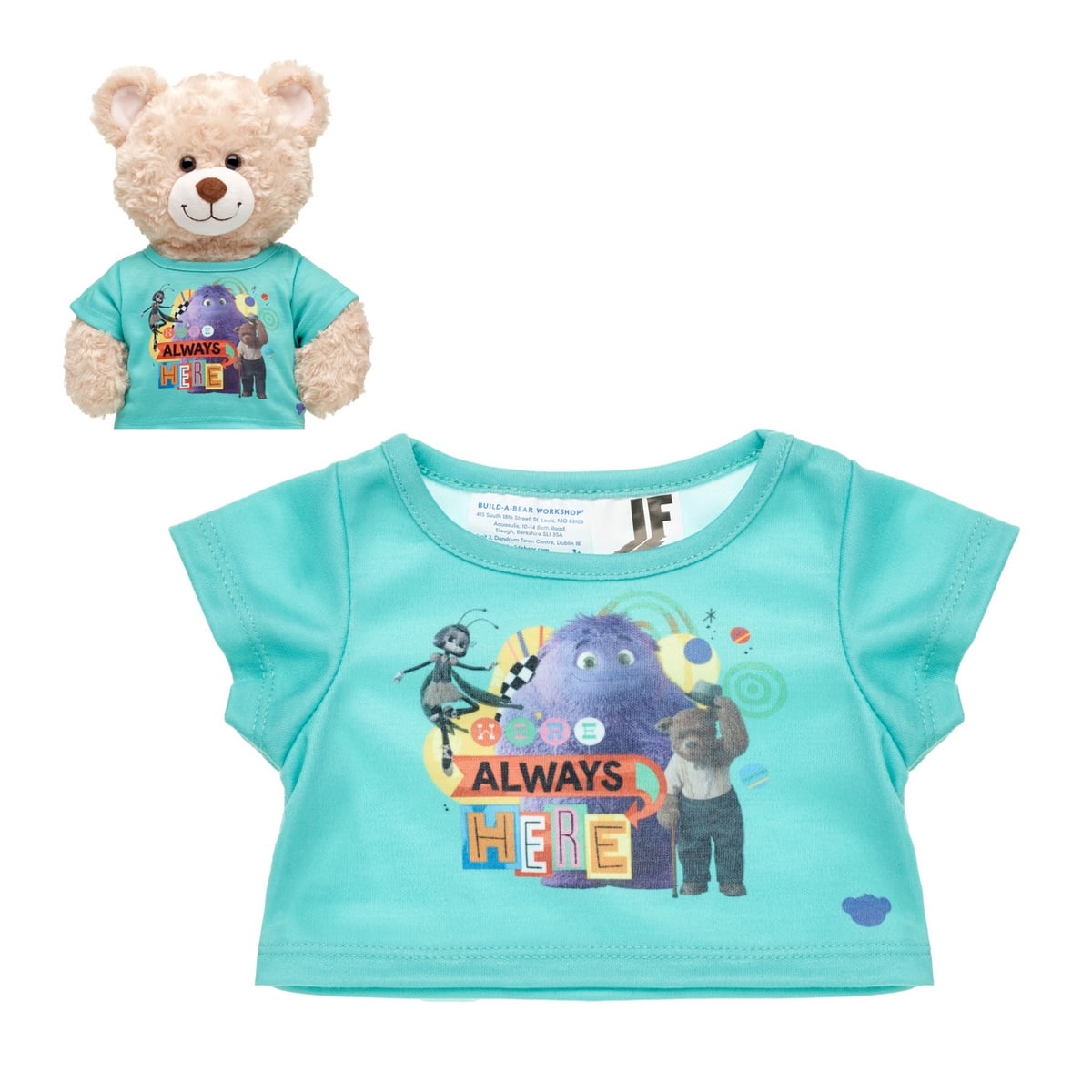 POLERA BUILD A BEAR COLECCION PELICULA IF - 1