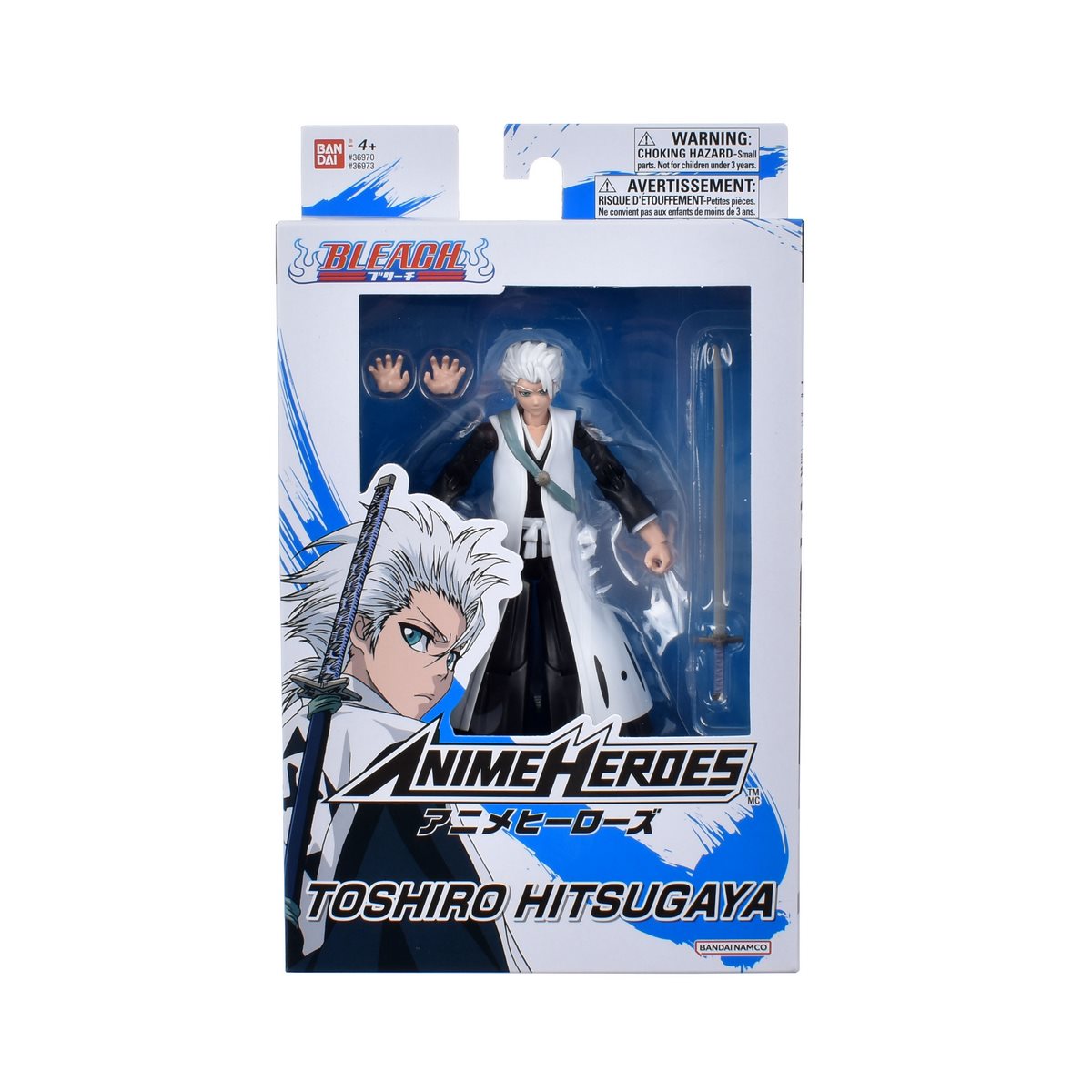 FIGURA COLECCIONABLE ANSALDO 17 CMS LEGENDARIA ANIME BLEACH HITSUGAYA TOSHIRO - 4