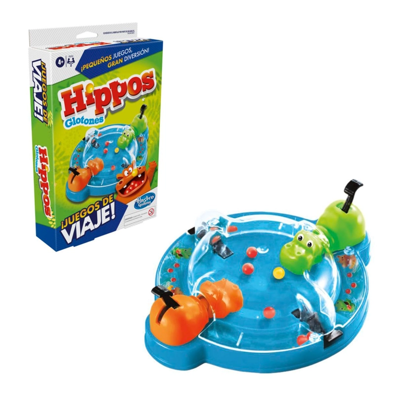 JUEGO DE MESA HASBRO GAMING GRAB AND GO - HIPOPOTAMOS - 1