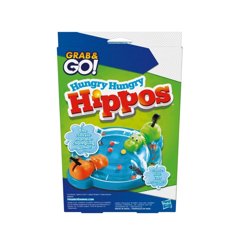 JUEGO DE MESA HASBRO GAMING GRAB AND GO - HIPOPOTAMOS - 4