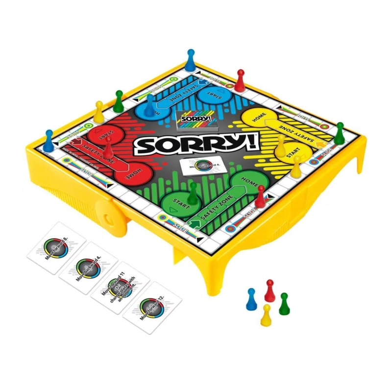 JUEGO DE MESA HASBRO GAMING CLASICO GRAB AND GO SORRY - 2