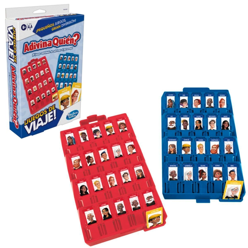 JUEGO DE MESA HASBRO GAMING GRAB AND GO - ADIVINA QUIEN - 1