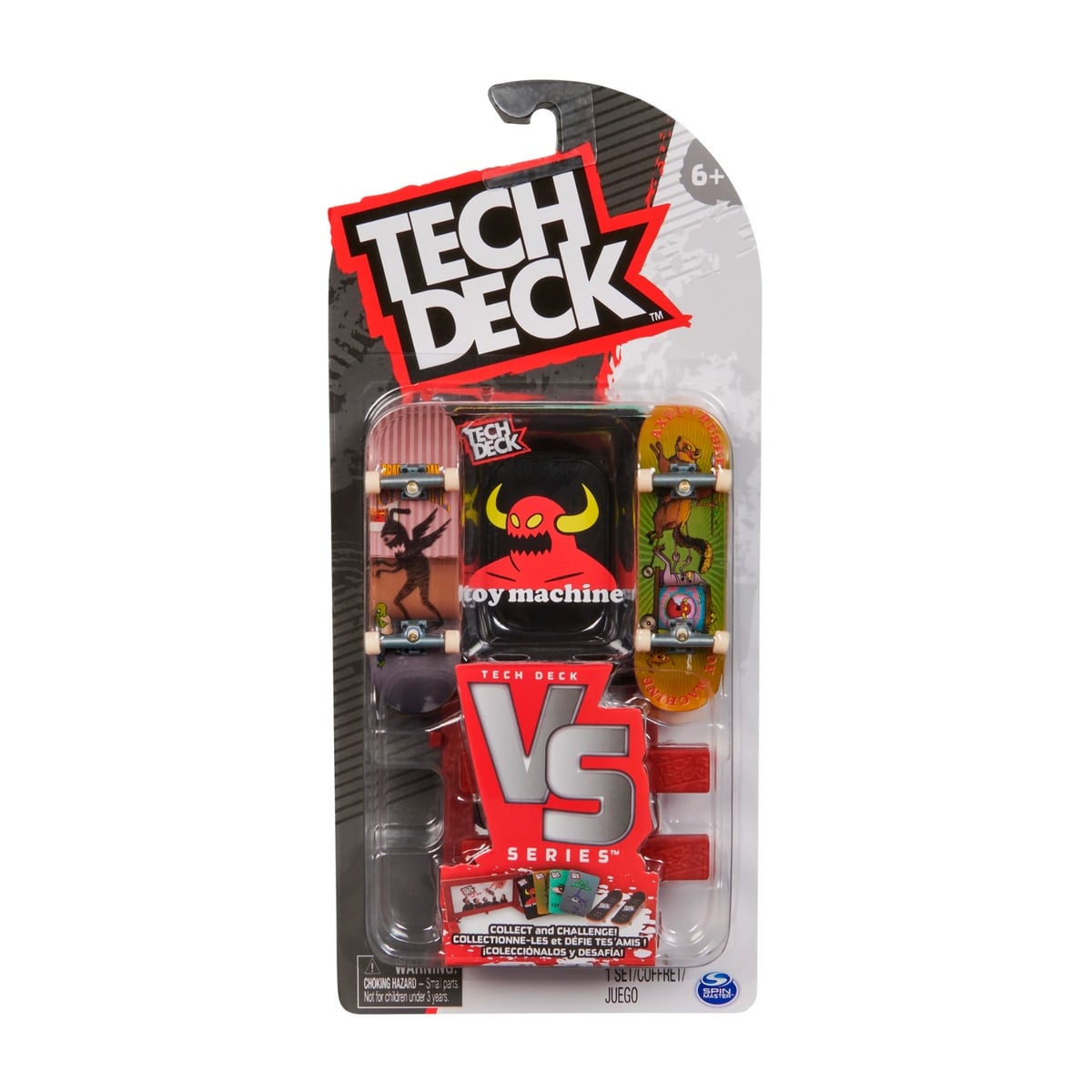 SKATE TECH DECK VERSUS 2 Y ACCESORIOS TOY MACHINE - 3