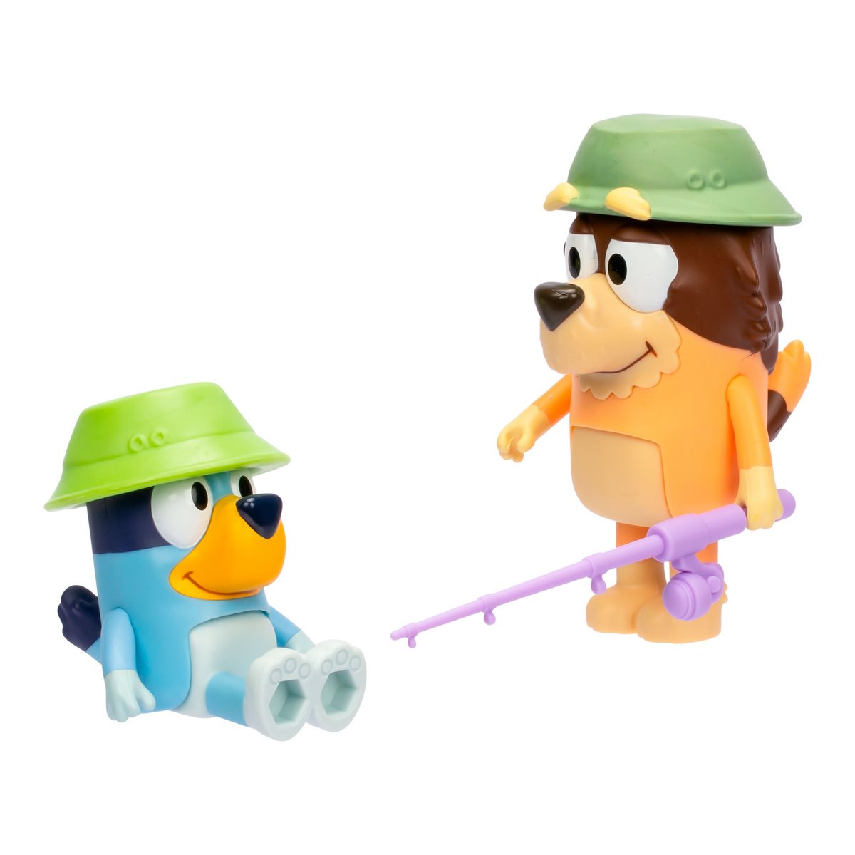 JUGUETE BLUEY PACK 2 FIGURAS PERSONAJES - PESCANDO CON EL ABUELO - 2
