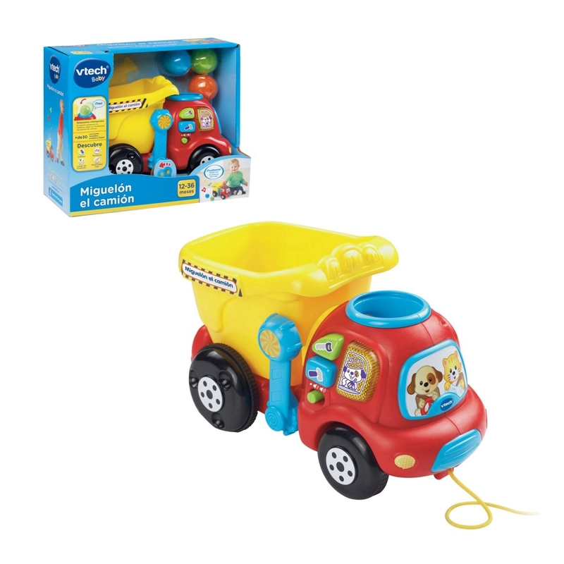 CAMION INTERACTIVO VTECH PARA BEBE  ACTIVIDADES Y ESTIMULOS - 1