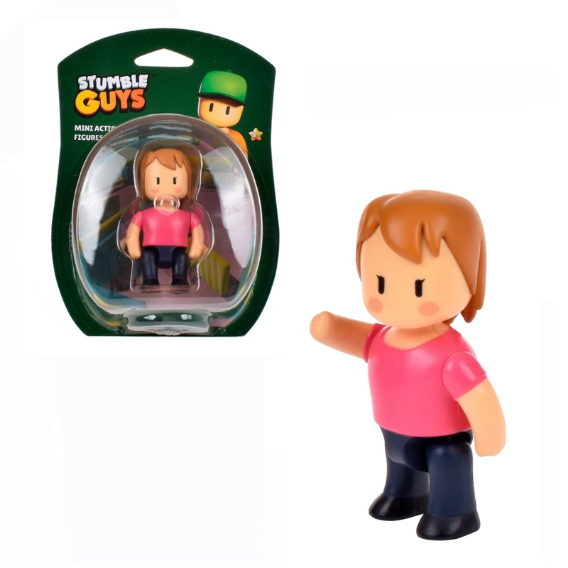 FIGURA COLECCIONABLE ANSALDO ARTICULADA STUMBLE GUYS MS. STUMBLE - 2