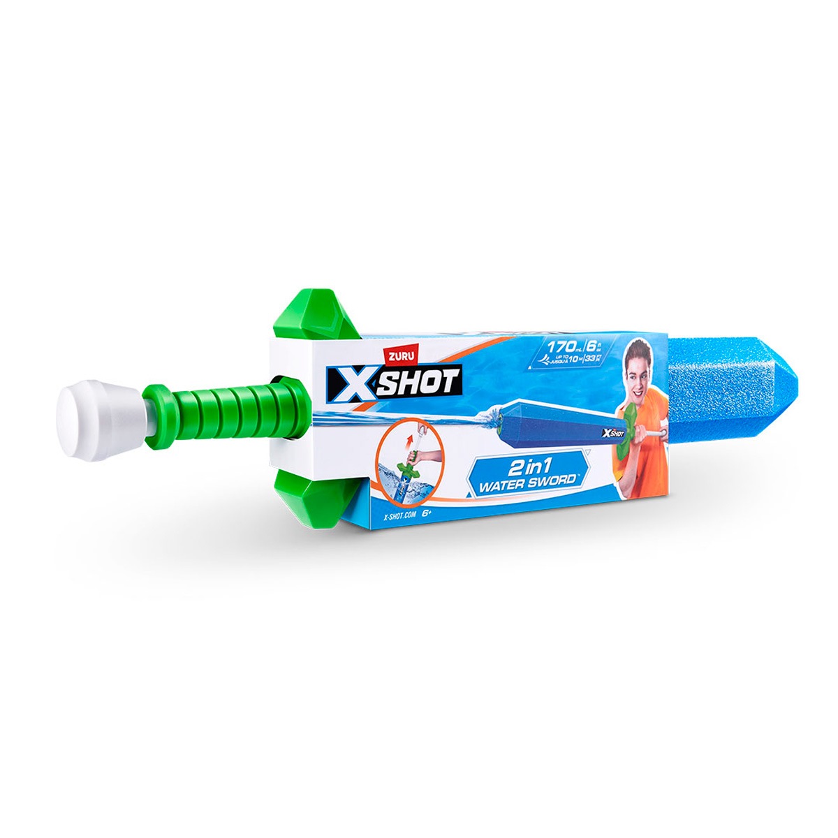 LANZA AGUA X-SHOT ESPADA 170 ML - 3