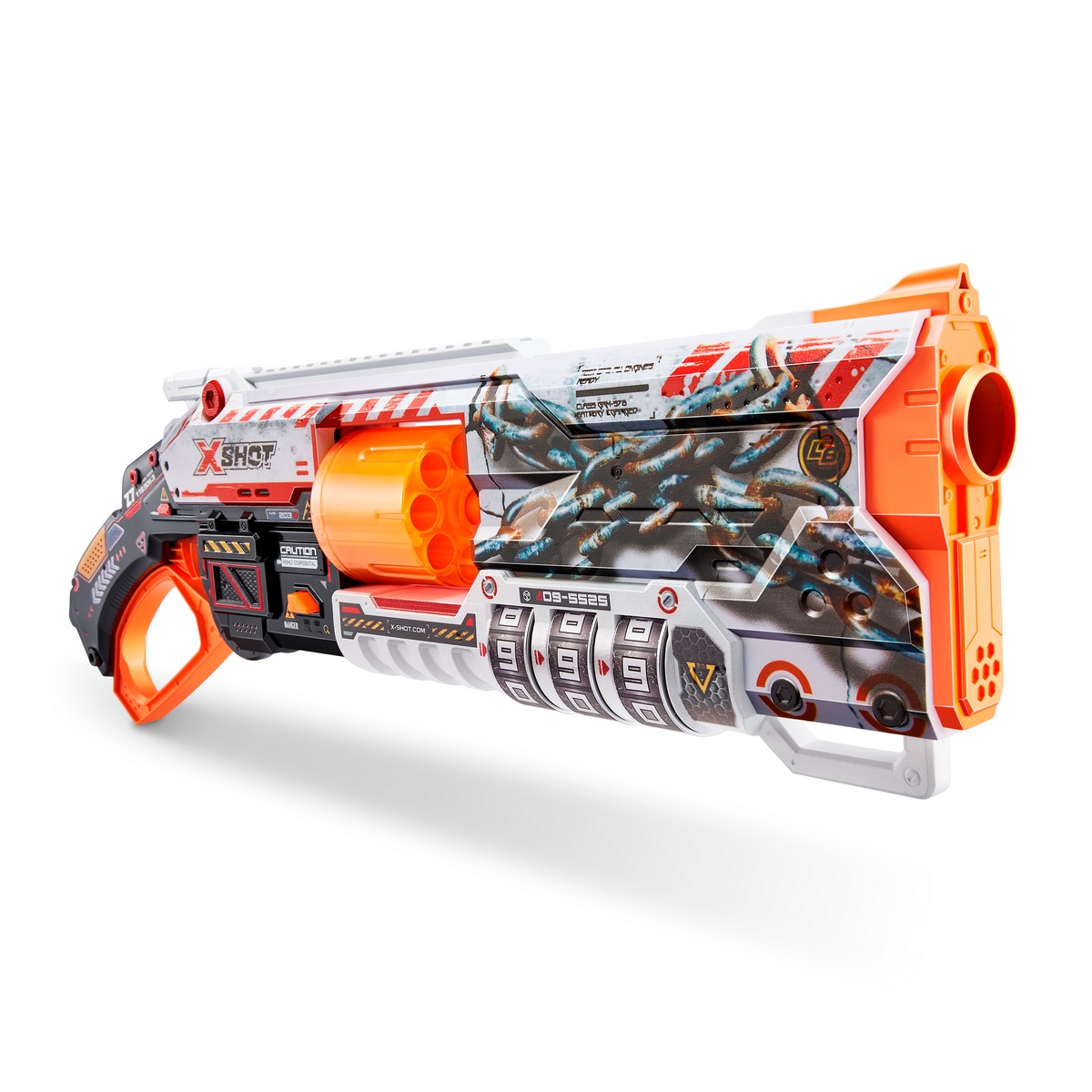 LANZADOR DE DARDOS X SHOT MENACE SKINS 16 DARDOS - 4