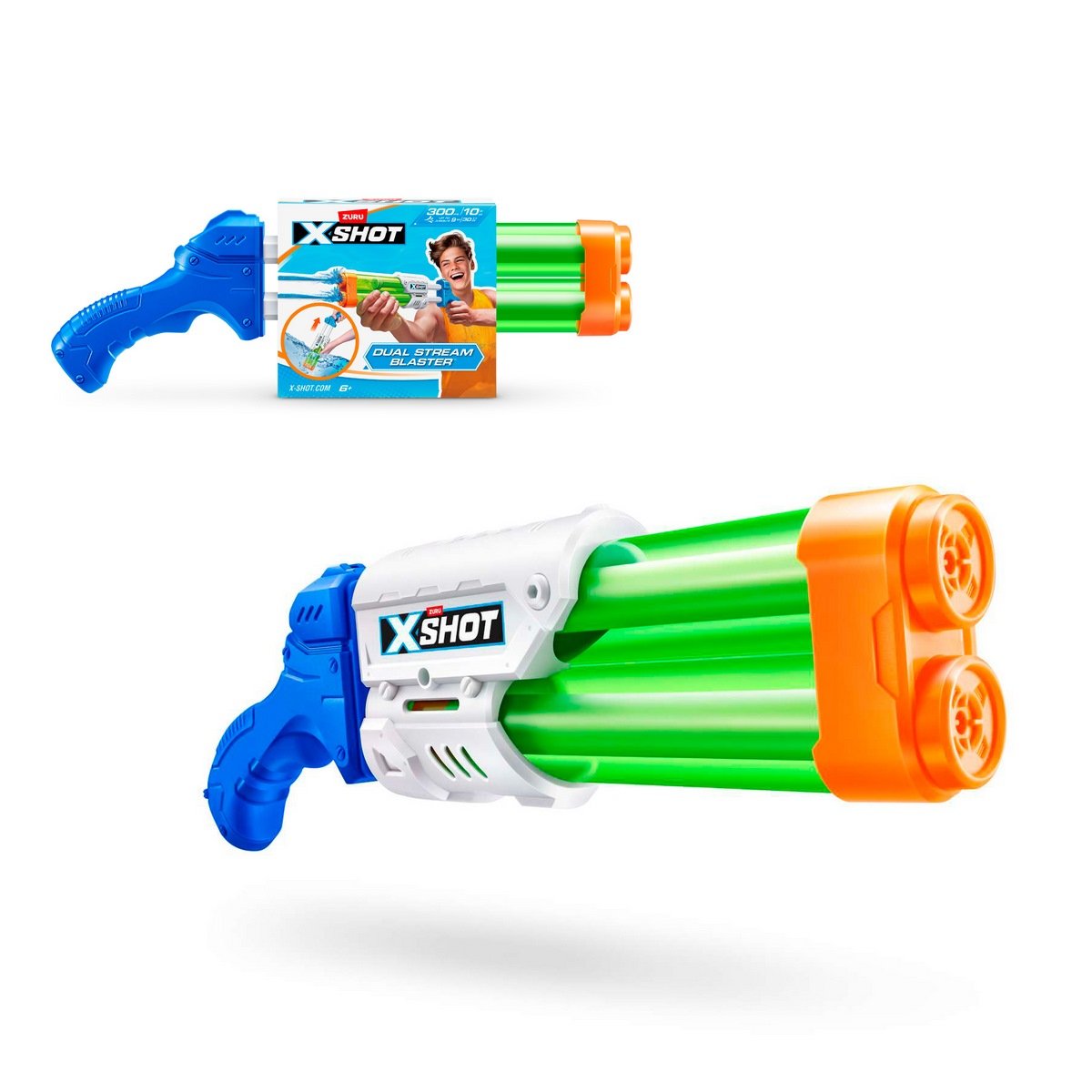 LANZADOR DE AGUA X SHOT DOBLE 700 ML PARA VERANO - 5