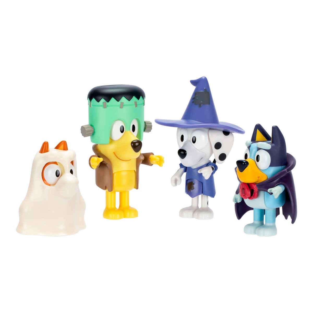 FIGURAS DE ACCION BLUEY SET 4 PERSONAJES FAMILIA HALLOWEEN - 4