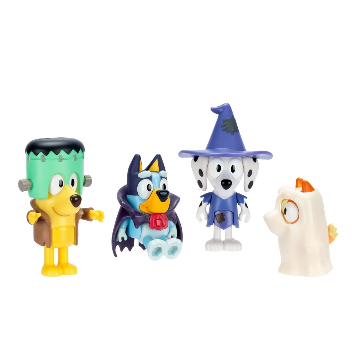 FIGURAS DE ACCION BLUEY SET 4 PERSONAJES FAMILIA HALLOWEEN - 5