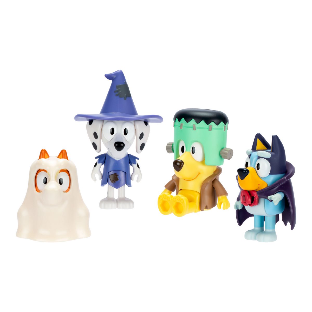 FIGURAS DE ACCION BLUEY SET 4 PERSONAJES FAMILIA HALLOWEEN - 6