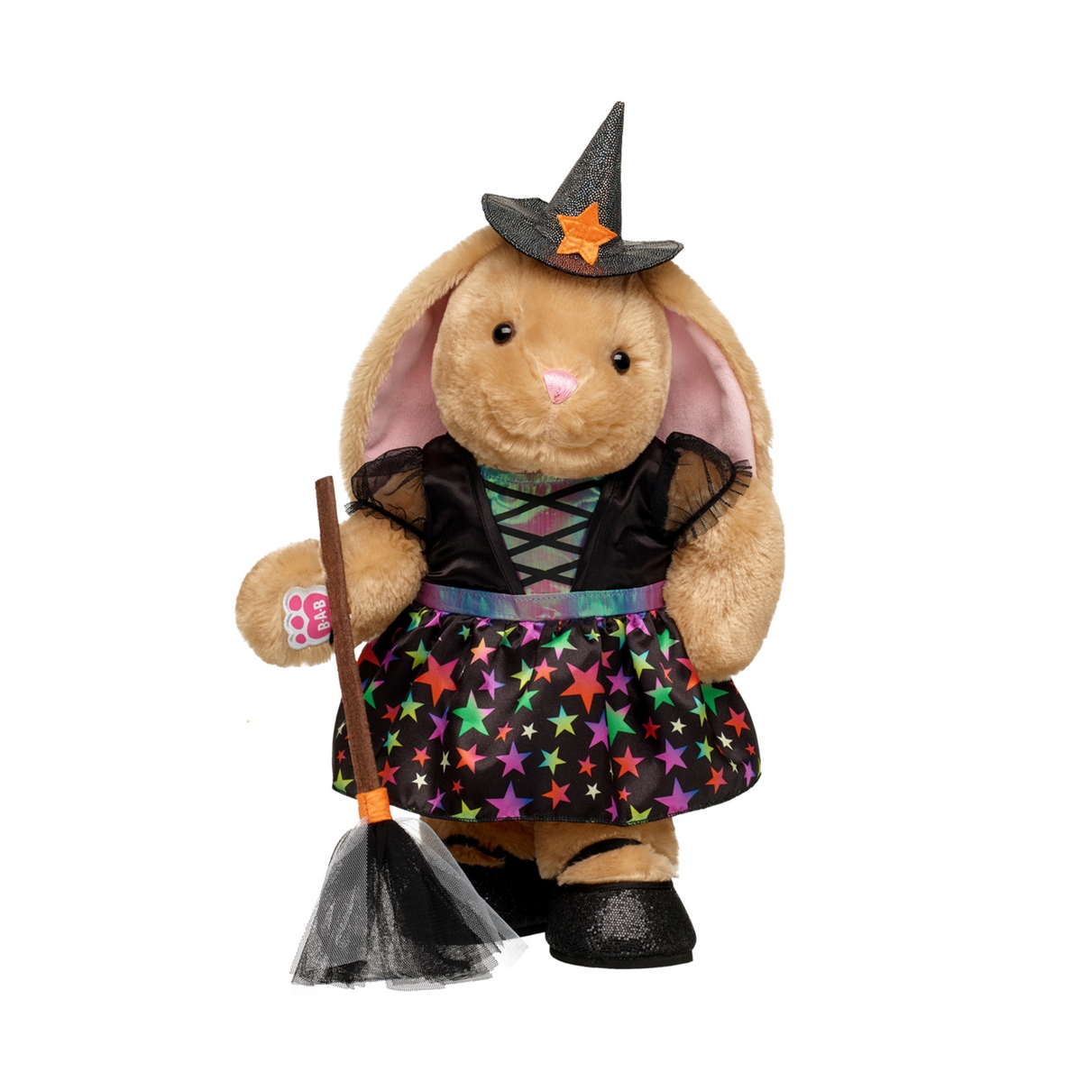 GORRO Y ESCOBA BRUJA HALLOWEEN BUILD-A-BEAR - 3