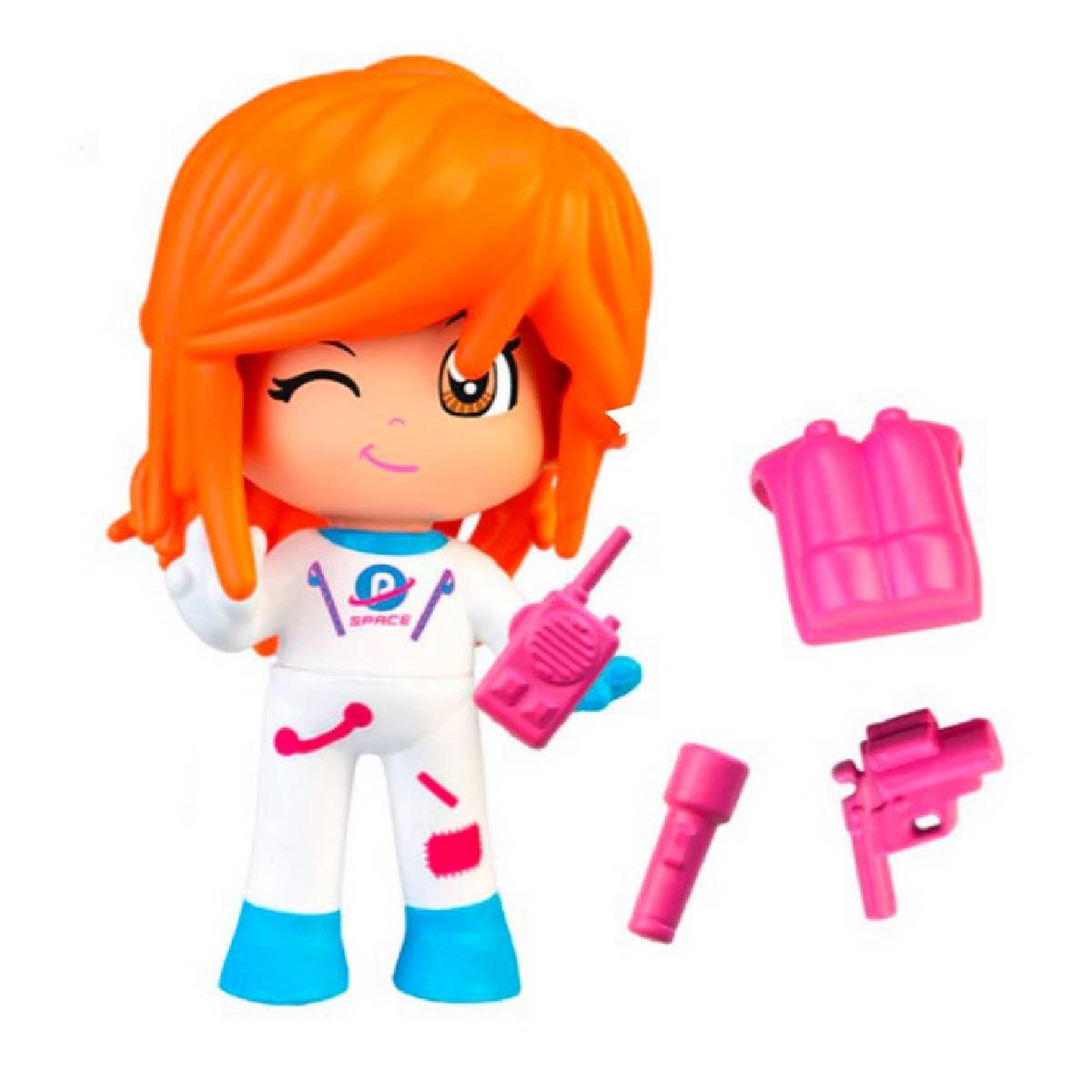 MUÑECA PROFESIONES PINYPON - PRIMERA CHICA EN LA LUNA - 1