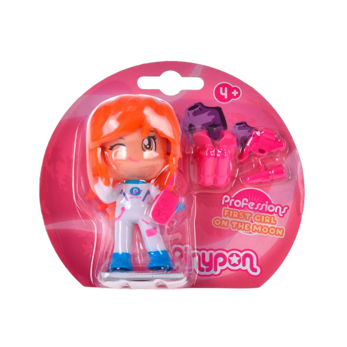 MUÑECA PROFESIONES PINYPON - PRIMERA CHICA EN LA LUNA - 3