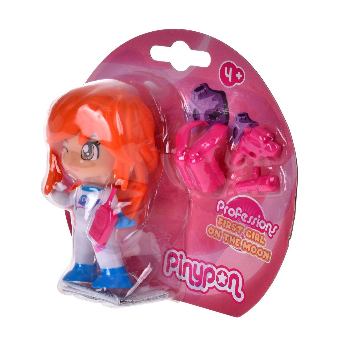 MUÑECA PROFESIONES PINYPON - PRIMERA CHICA EN LA LUNA - 4