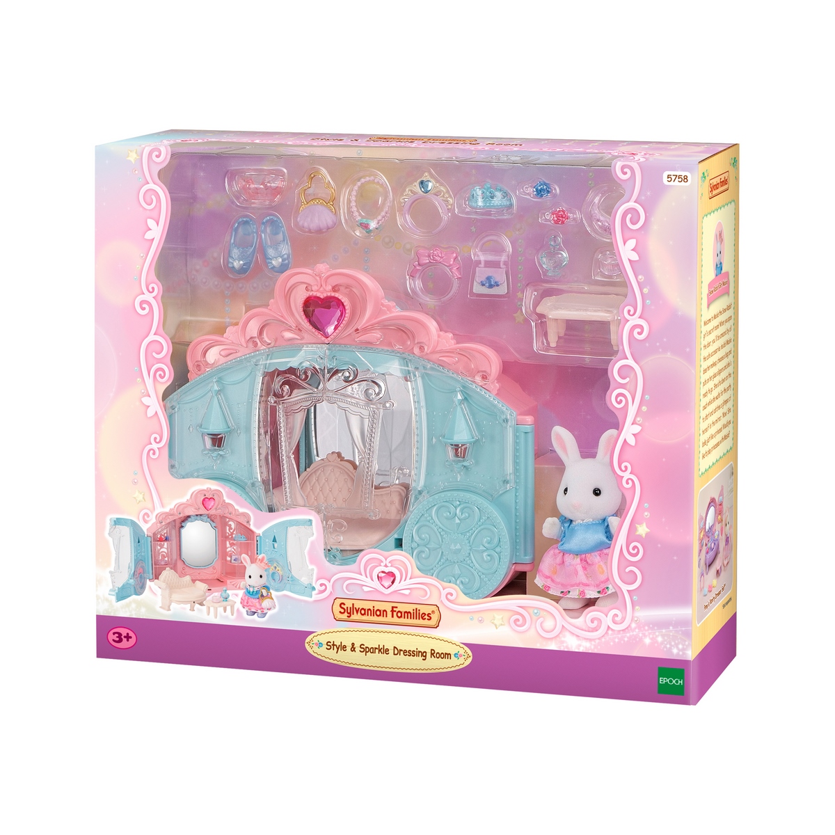 VESTIDOR ESTILO Y BRILLO SYLVANIAN FAMILIES MULTICOLOR - 2