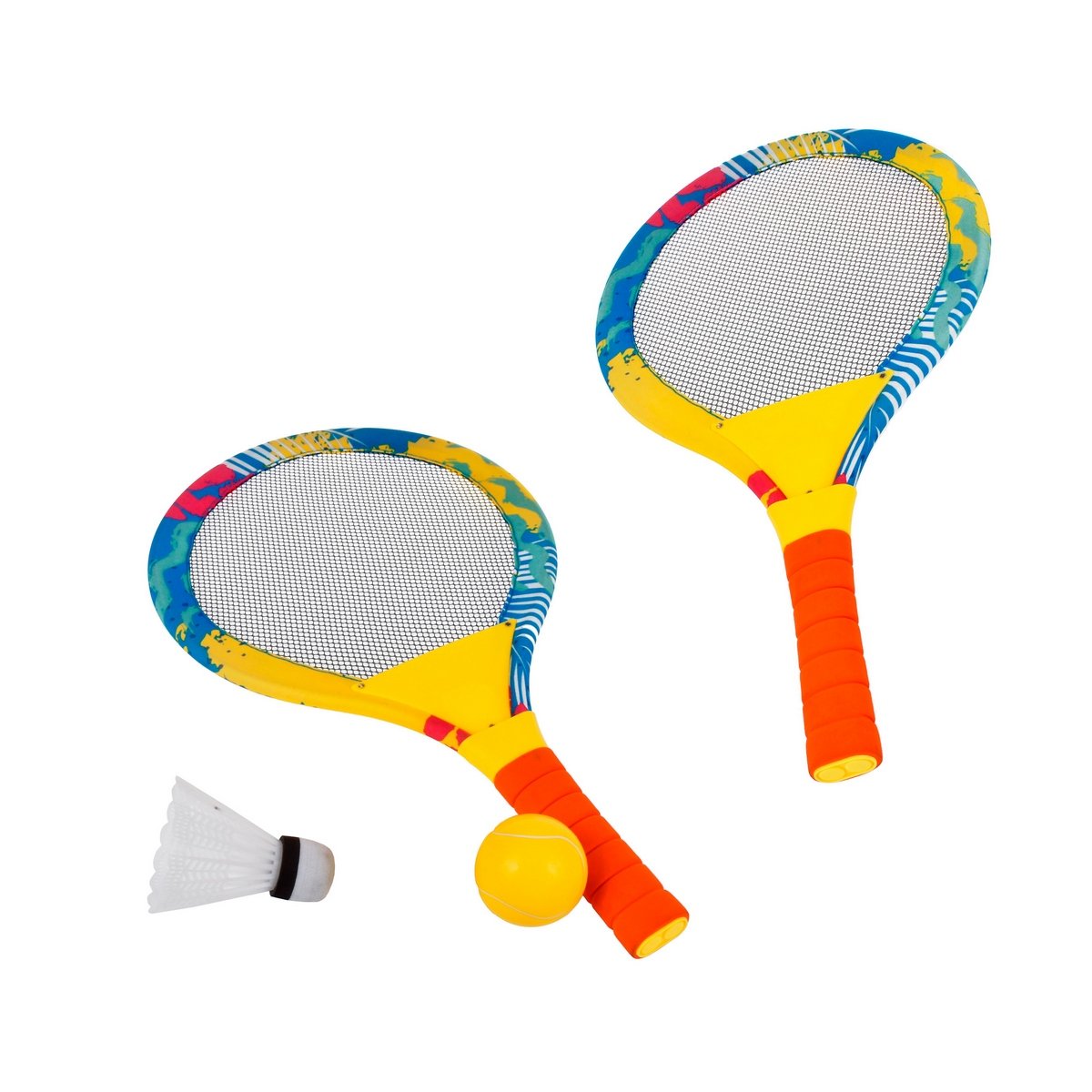 SET DE RAQUETAS ANSALDO CON PELOTA Y PLUMA PARA PLAYA - 3