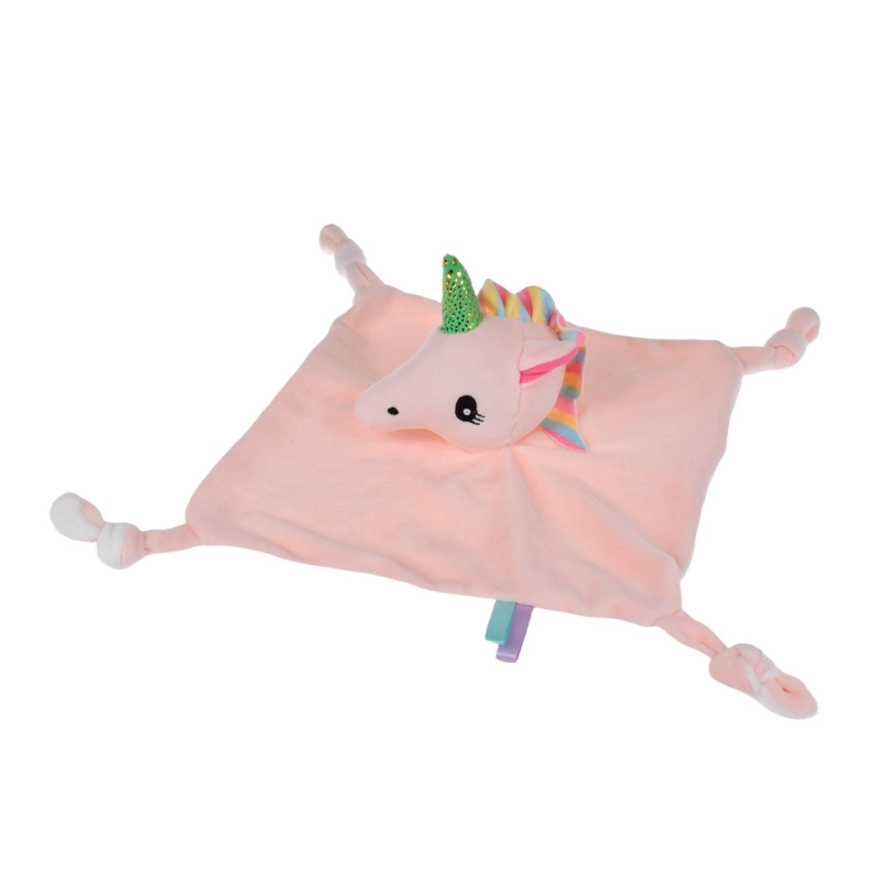 TUTO CONEJO DE PLUSH BLANCO CON SONAJERO - UNICORNIO - 2