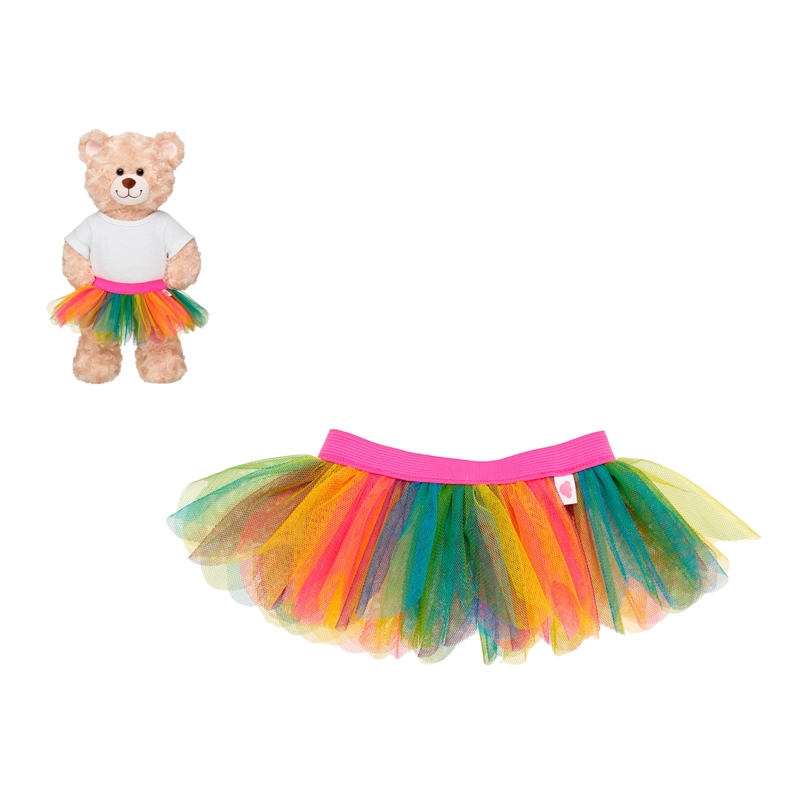 TUTU ARCOIRIS BUILD A BEAR BRILLO COLECCION - 1