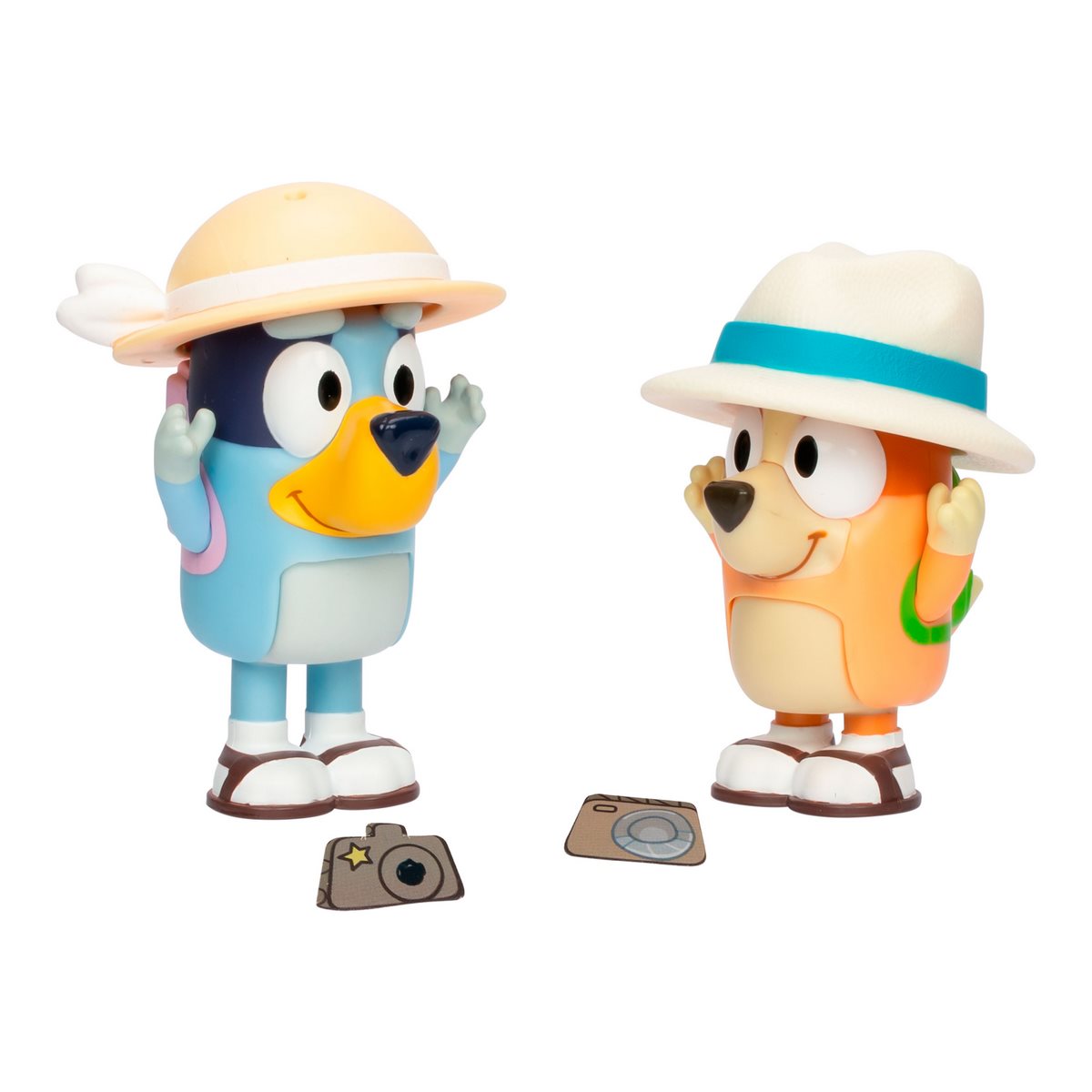FIGURAS DE ACCION BLUEY PACK 2 PERSONAJES VACACIONES - 4