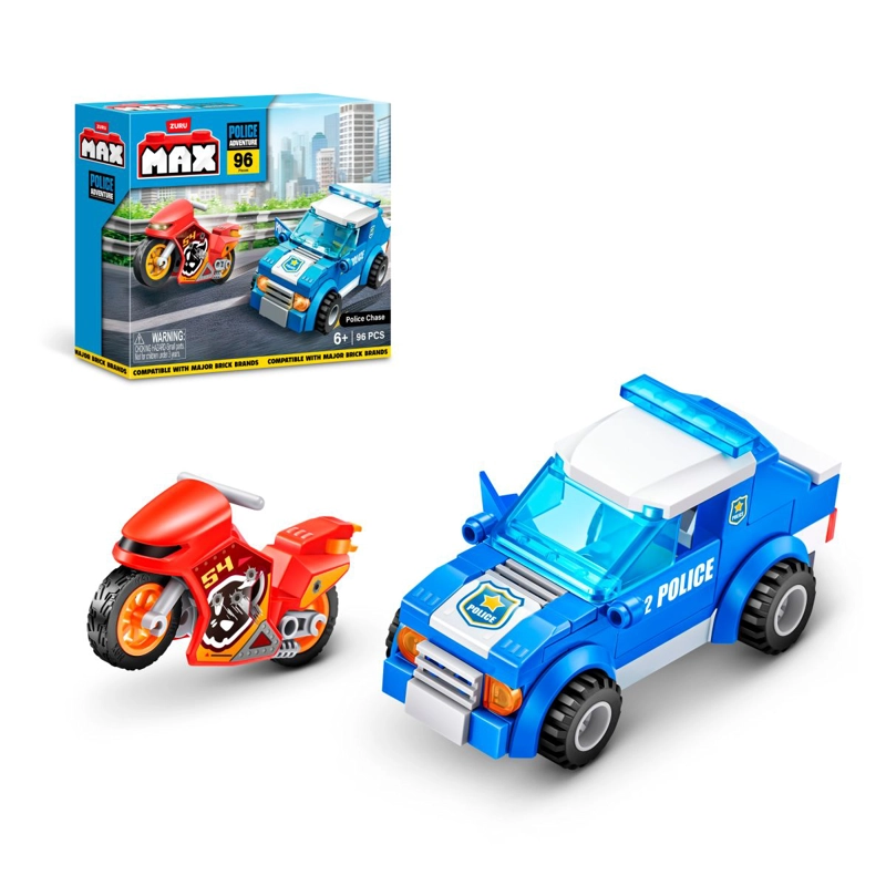 SET MAX MULTICOLOR 125 BLOQUES ESTACION DE POLICIA - 1