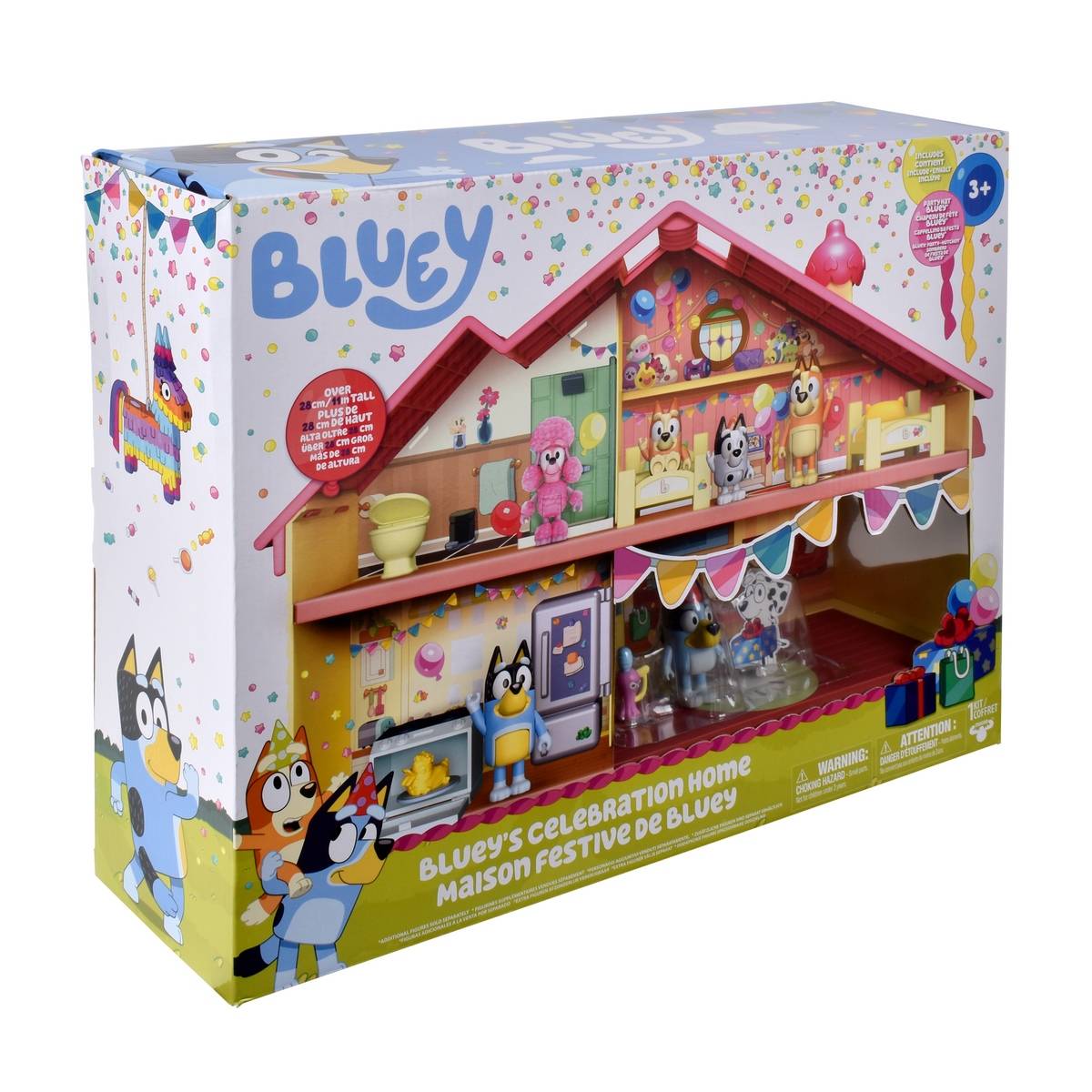 PLAYSET BLUEY 11 PIEZAS CASA CELEBRACION CUMPLEAÑOS - 3