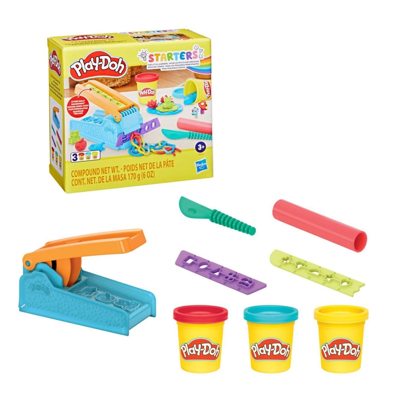 MASAS DIDACTICAS PLAY DOH FABRICA DE DIVERSION 3 BOTES - 1