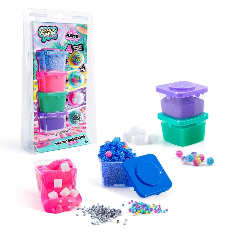 LOCAS SENSACIONES CANAL TOYS MULTICOLOR PACK 4 TEXTURAS - 1