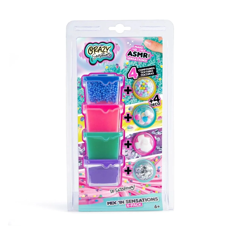 LOCAS SENSACIONES CANAL TOYS MULTICOLOR PACK 4 TEXTURAS - 2