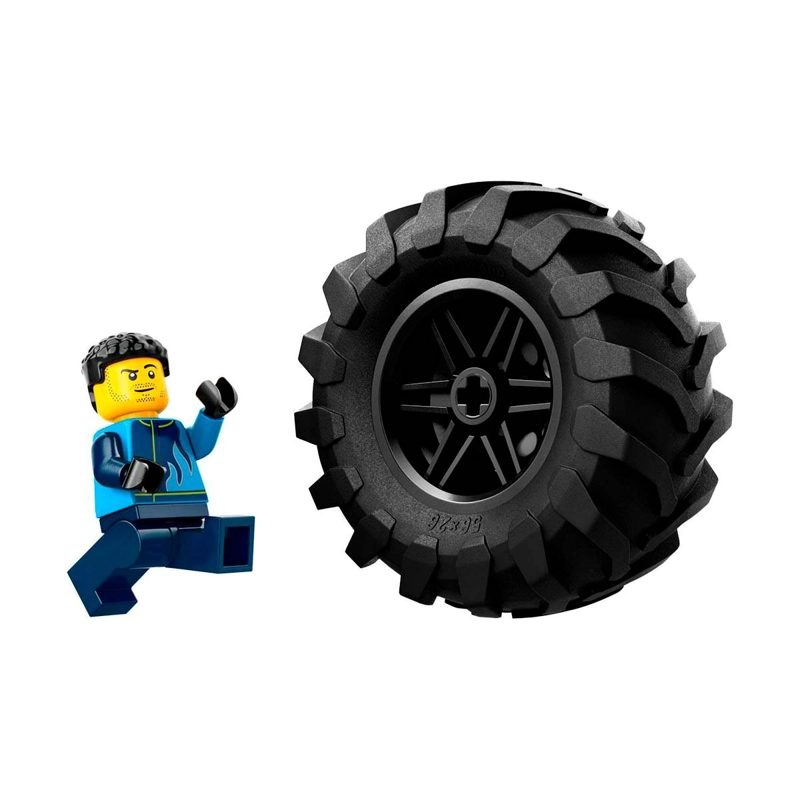 CARRO MONSTRUO AZUL LEGO CITY - 2