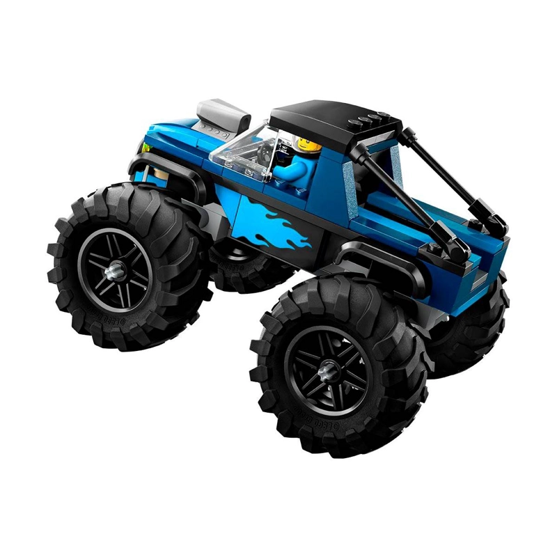 CARRO MONSTRUO AZUL LEGO CITY - 3