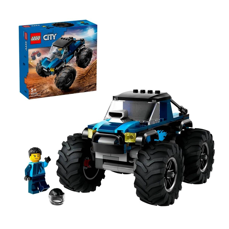 CARRO MONSTRUO AZUL LEGO CITY - 4
