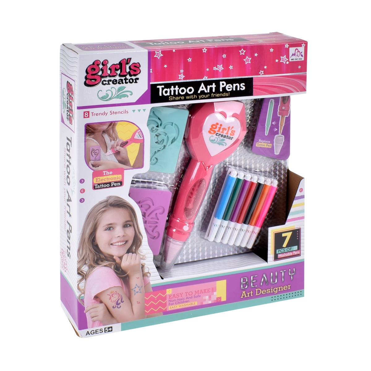 MAQUINA PARA HACER TATUAJES ANSALDO MULTICOLOR CON ACCESORIOS - 3