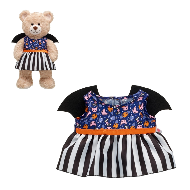VESTIDO BUILD A BEAR KUROMI HALLOWEEN PARA PELUCHE - 1
