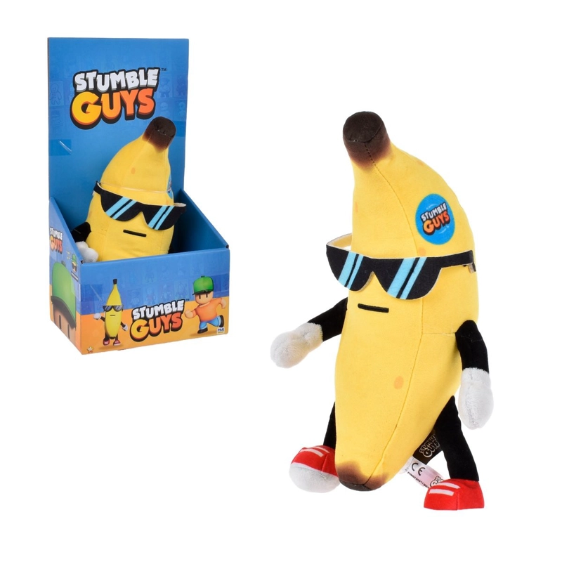 PELUCHE 30 CMS ELECTRONICO STUMBLE GUYS - BANANA GUY - 1
