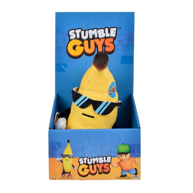 PELUCHE 30 CMS ELECTRONICO STUMBLE GUYS - BANANA GUY - 4