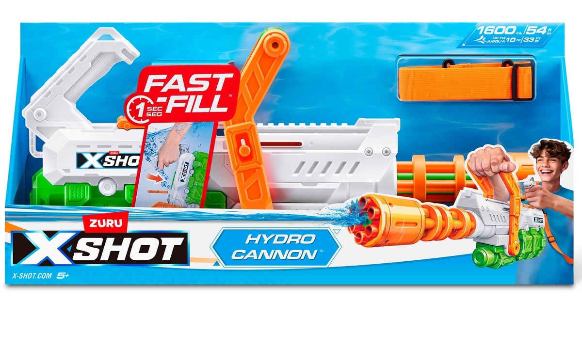 LANZA AGUA X-SHOT HYPDRO CANNON 1600 ML FAST FILL - 4
