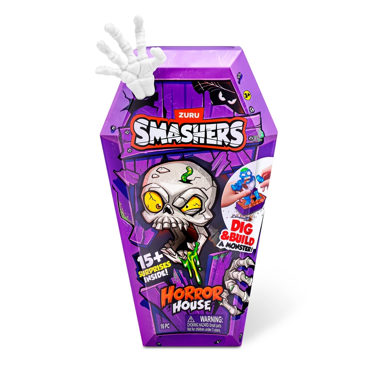 CASA DEL TERROR SMASHERS DE ZURU - BLANCO - 4