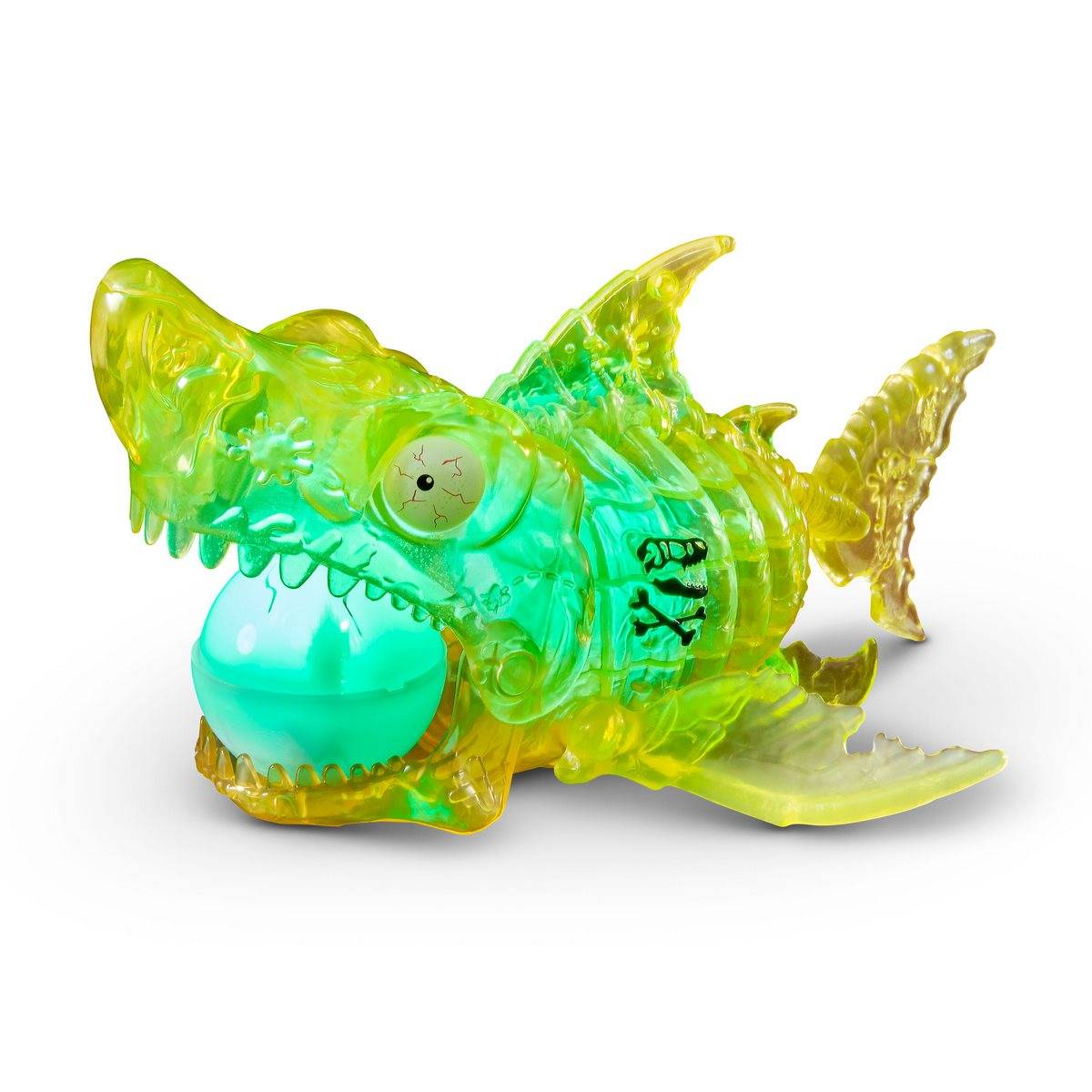 SMASHERS COLECCION CALAVERA GIGANTE DINO ISLAND - ROJO - 2