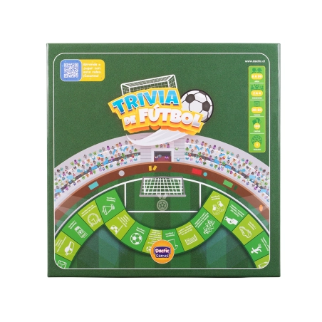 JUEGO DE MESA TRIVIA FUTBOL DACTIC - 3