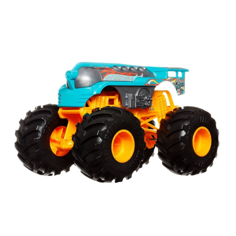 HOT WHEELS MONSTER TRUCKS ESCALA 1:24 - WEST COAST CRUSHER - 1