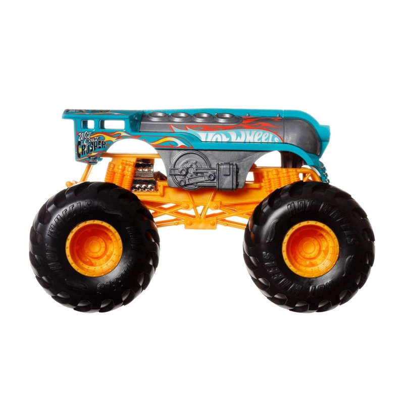 HOT WHEELS MONSTER TRUCKS ESCALA 1:24 - WEST COAST CRUSHER - 2