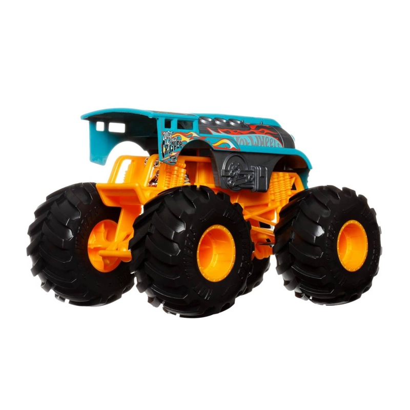HOT WHEELS MONSTER TRUCKS ESCALA 1:24 - WEST COAST CRUSHER - 4